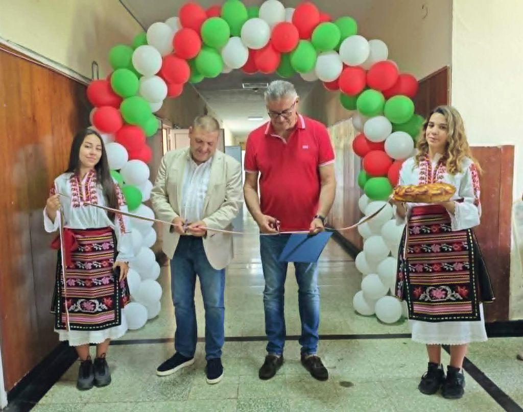 Откриване на STEM център - СУ Георги Бенковски - Плевен